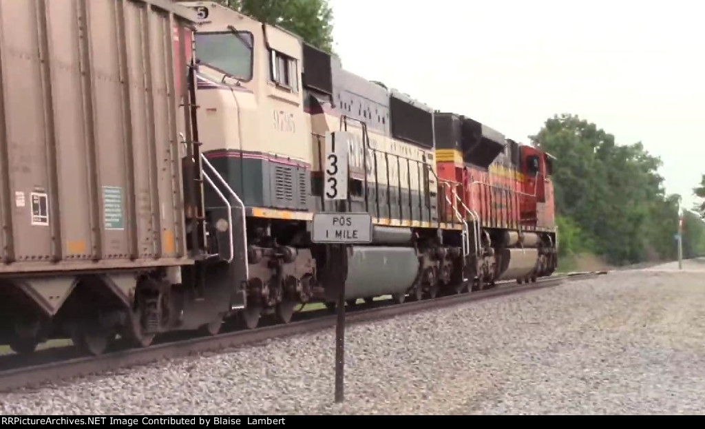 BNSF coal train